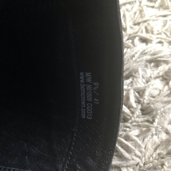 Born Crown Olana tall platform leather wedge boots - Picture 7 of 8